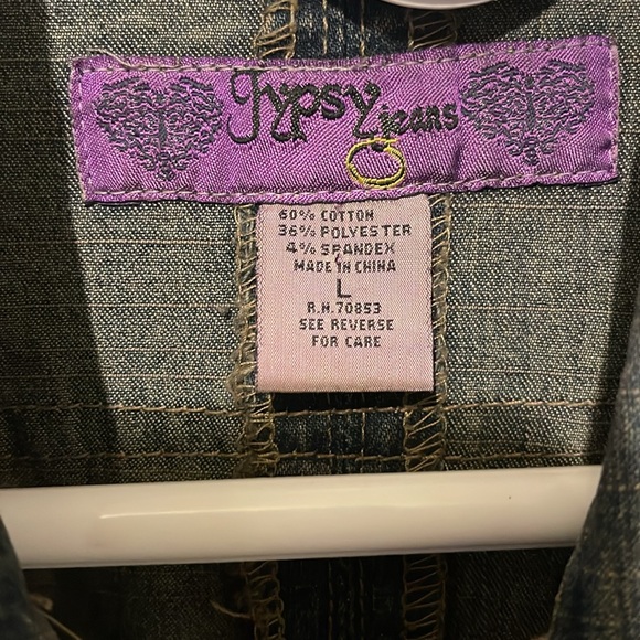 Women's Spring Fashion Ripped Holes Maxi Long Denim Jacket Trench Coat - Picture 3 of 6